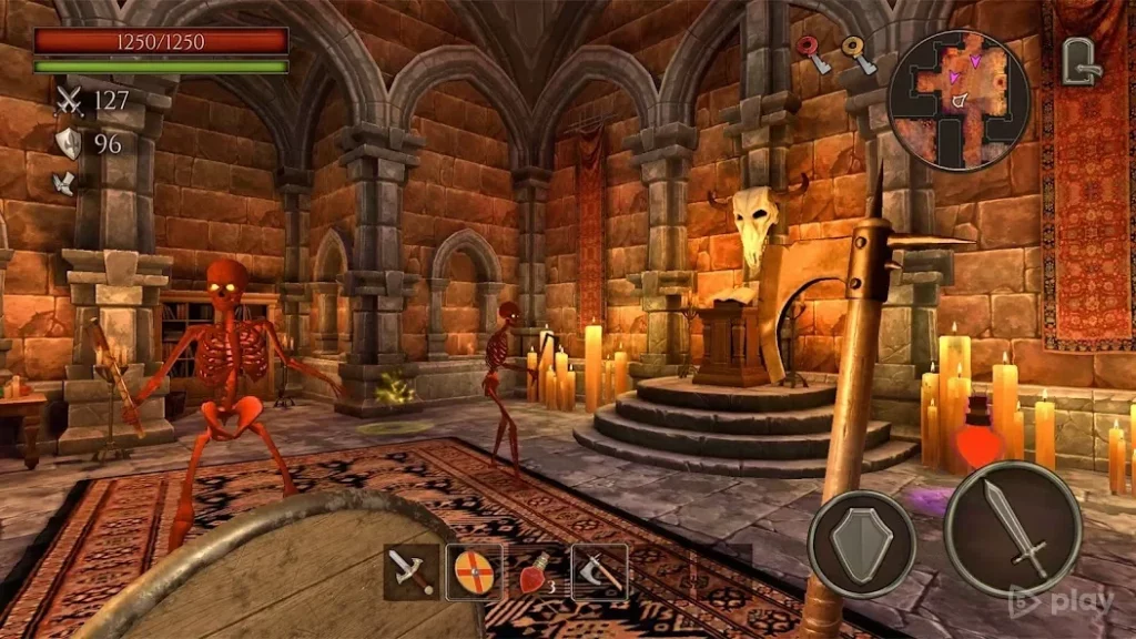 Ghoul Castle 3D - Action RPG screenshot