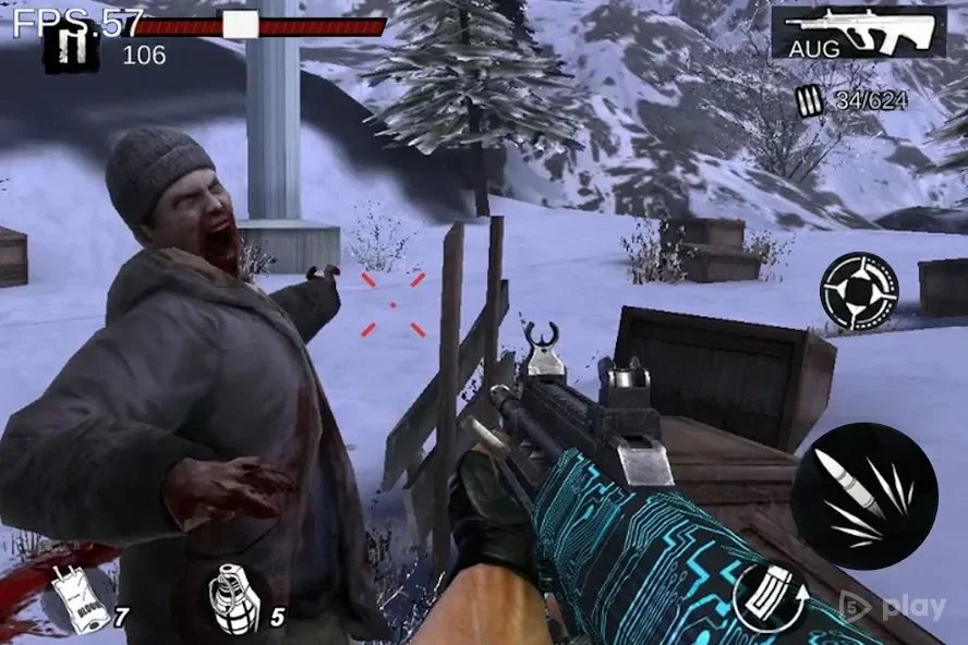 Zombie Frontier 4: стрельба 3D screenshot