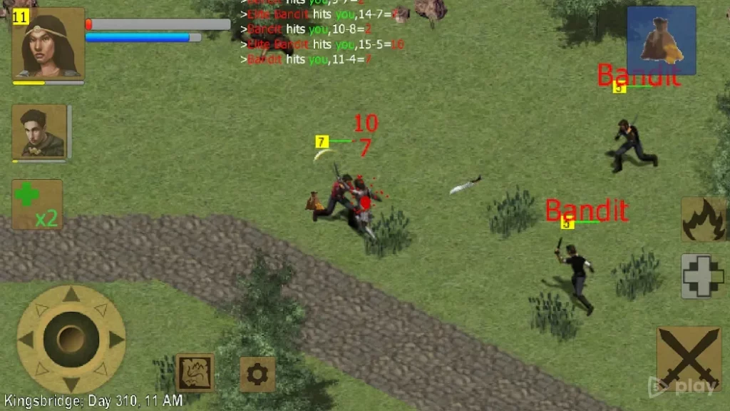 Exiled Kingdoms RPG screenshot
