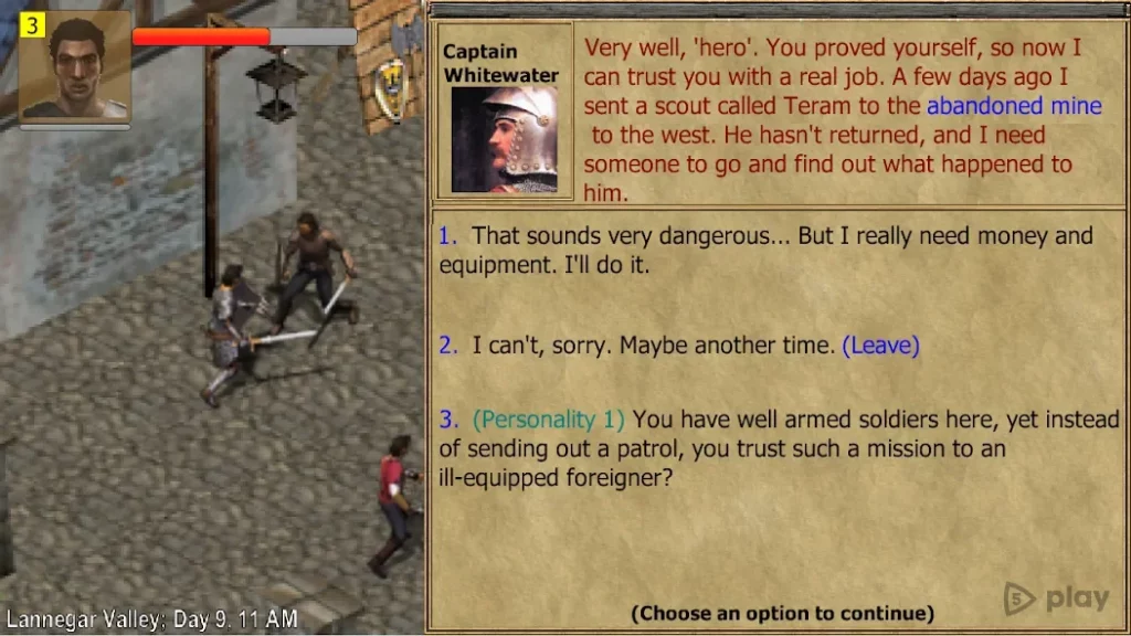 Exiled Kingdoms RPG screenshot