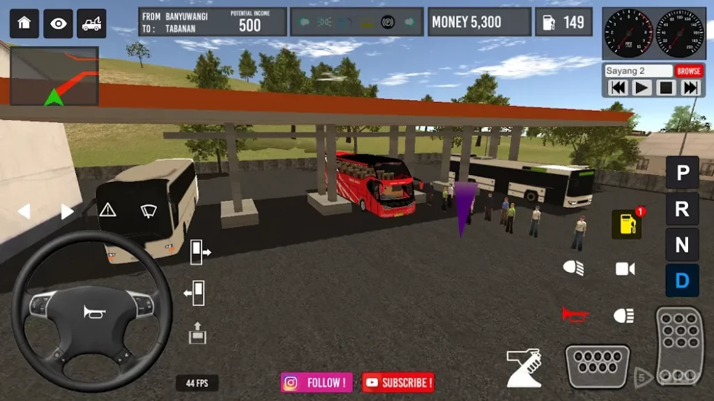 IDBS Bus Simulator screenshot
