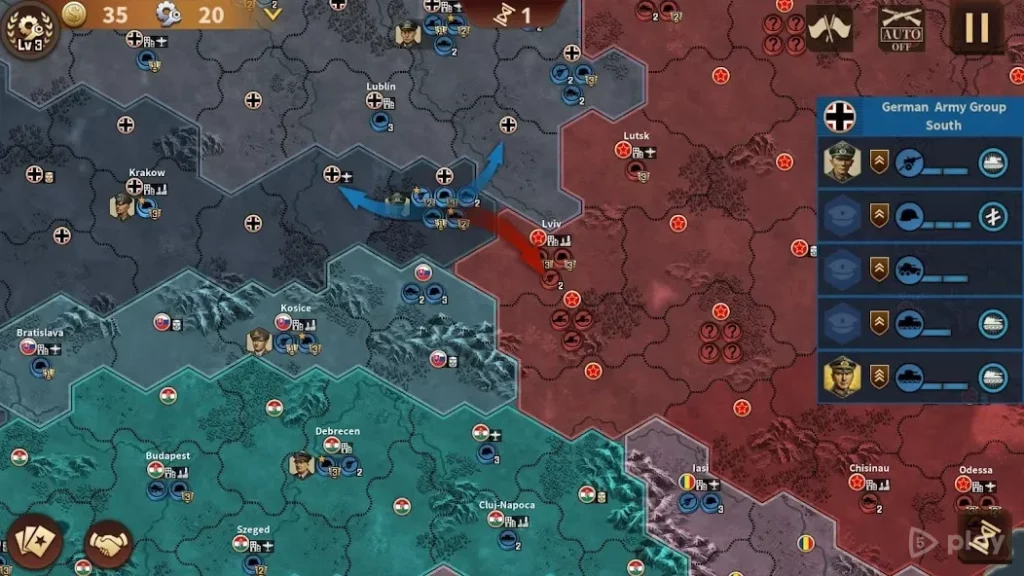 Glory of Generals 3 - WW2 Strategy Game screenshot