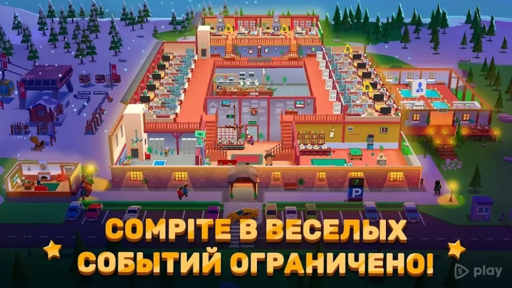 Hotel Empire Tycoon－Кликер Игра Менеджер Симулятор screenshot