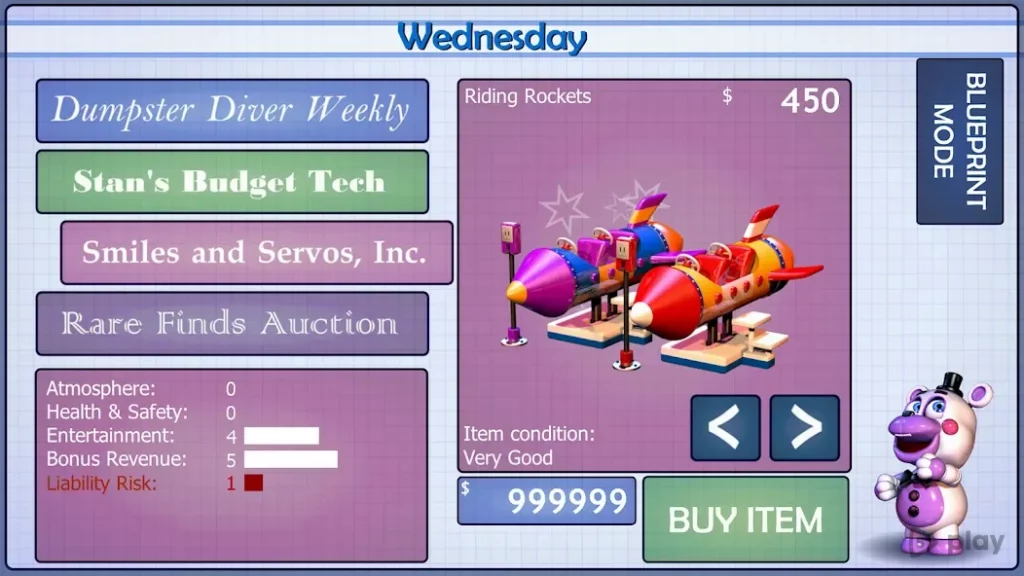 FNaF 6: Pizzeria Simulator screenshot