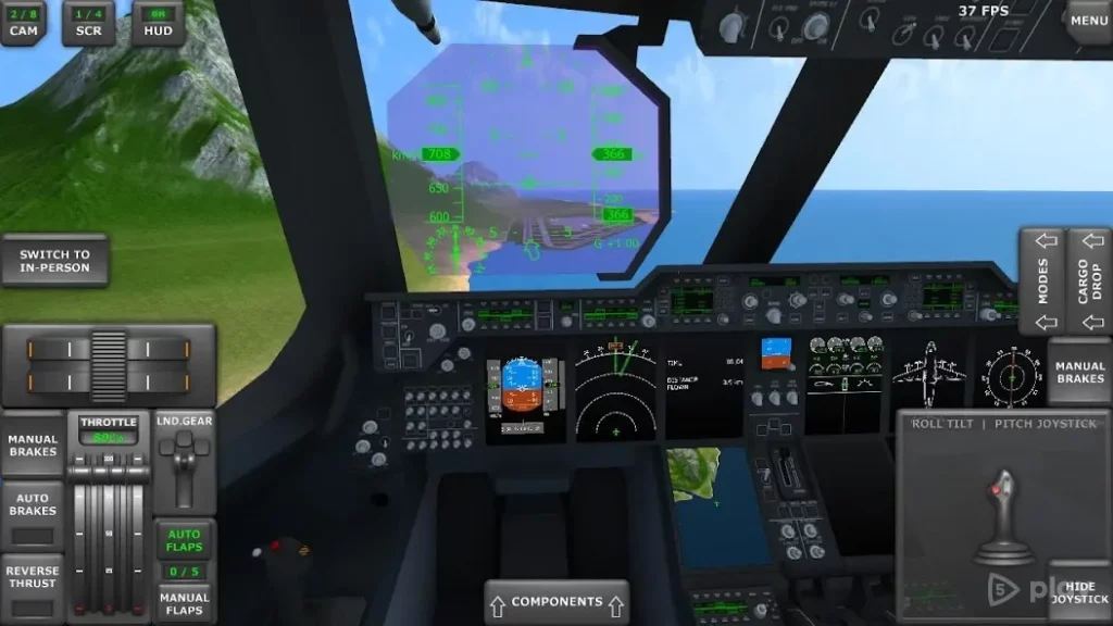 Turboprop Flight Simulator 3D screenshot