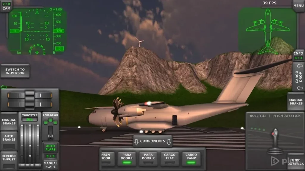 Turboprop Flight Simulator 3D screenshot