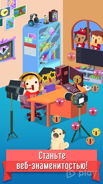 Vlogger Go Viral - Clicker screenshot