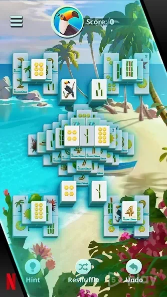 Mahjong Solitaire screenshot