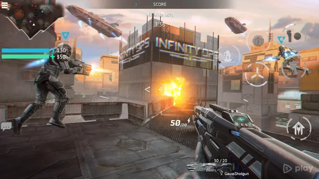 Infinity Ops: Онлайн шутер screenshot