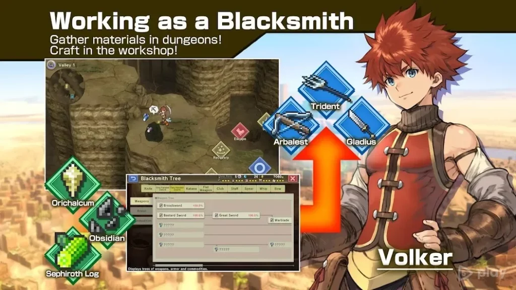 Blacksmith of the Sand Kingdom screenshot