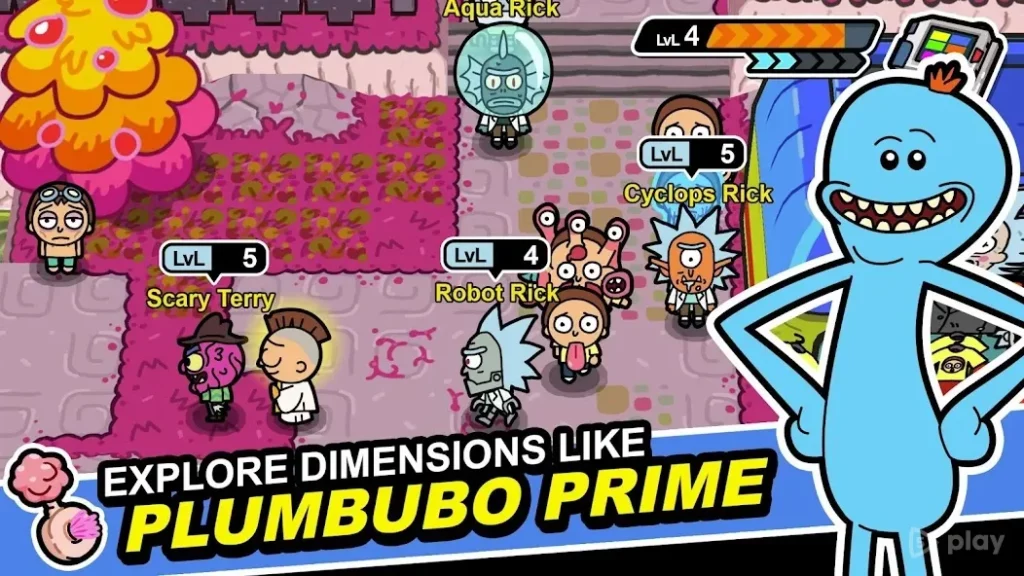 Pocket Mortys screenshot