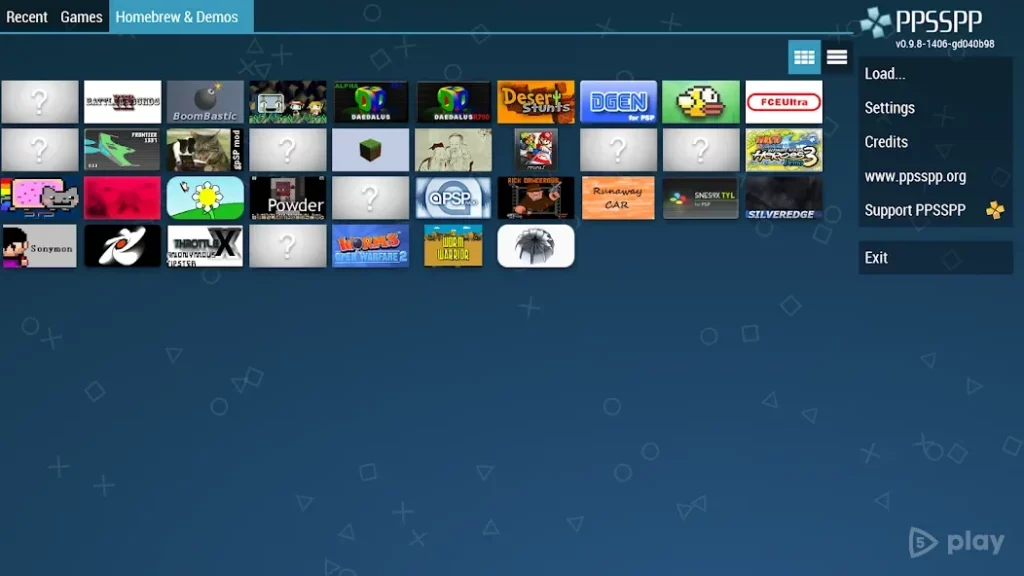PPSSPP Gold - PSP emulator screenshot
