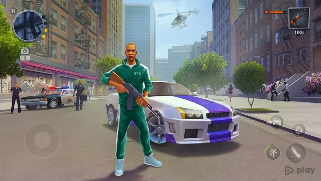 Gangs Town Story. Экшн шутер с открытым миром screenshot