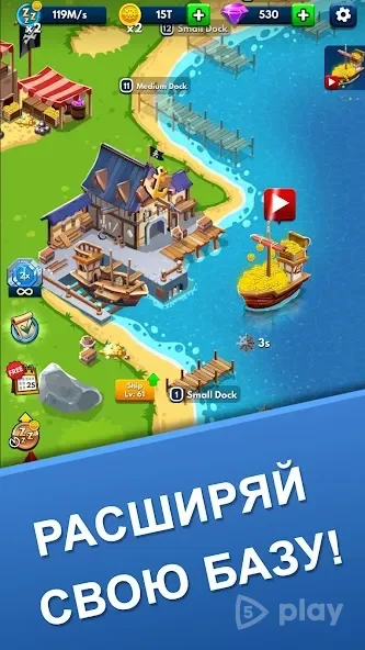 Idle Pirate Tycoon screenshot