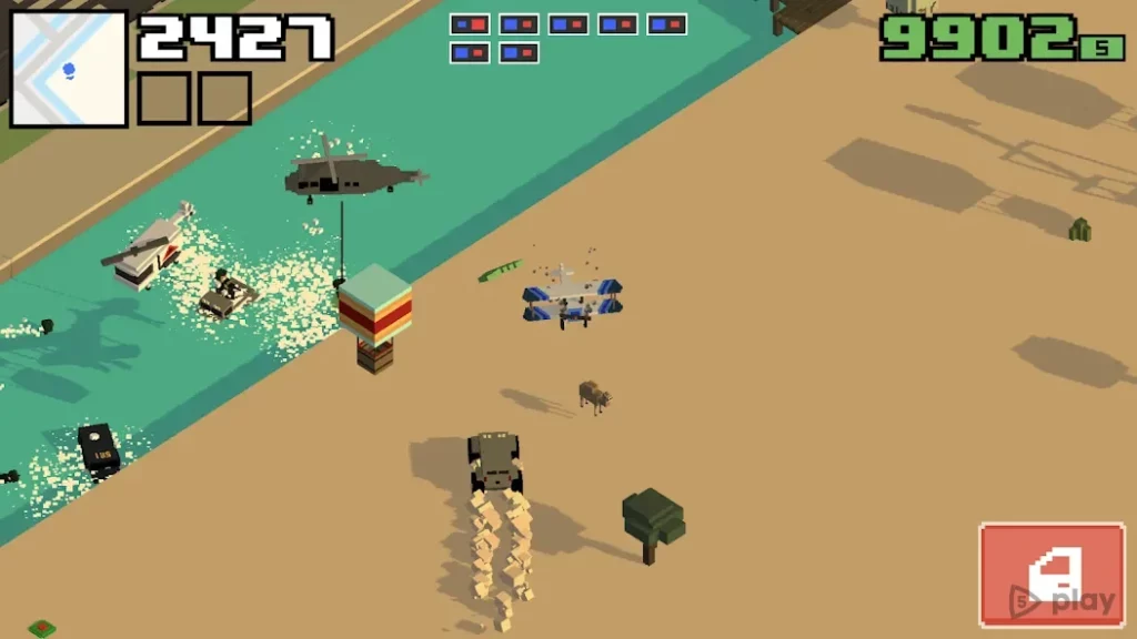 Smashy Road: Wanted 2 screenshot