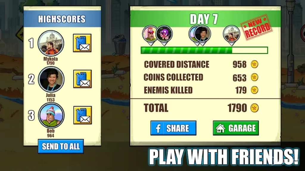 Mad Day - Truck Distance Game screenshot
