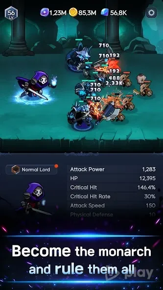 Shadow Knights : Idle RPG screenshot
