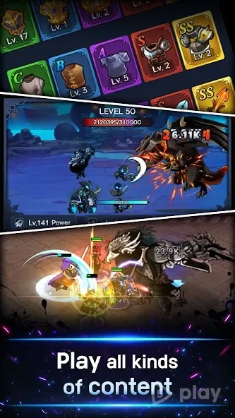 Shadow Knights : Idle RPG screenshot