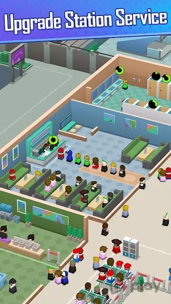 Idle Raiway Tycoon screenshot