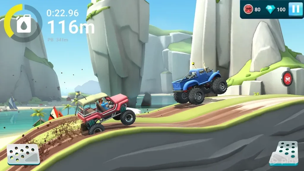 MMX Hill Dash 2 – Гонки по бездорожью screenshot