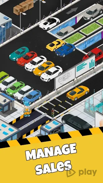 Idle Car Factory: Car Builder screenshot