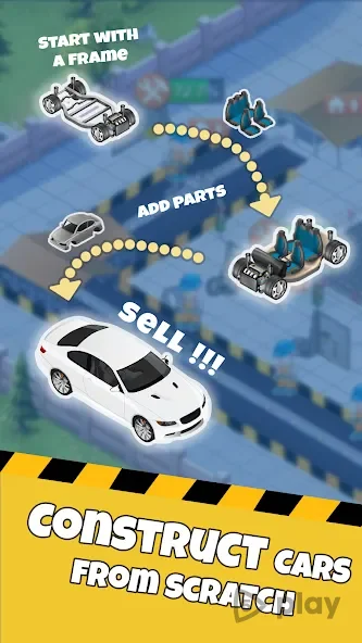 Idle Car Factory: Car Builder screenshot