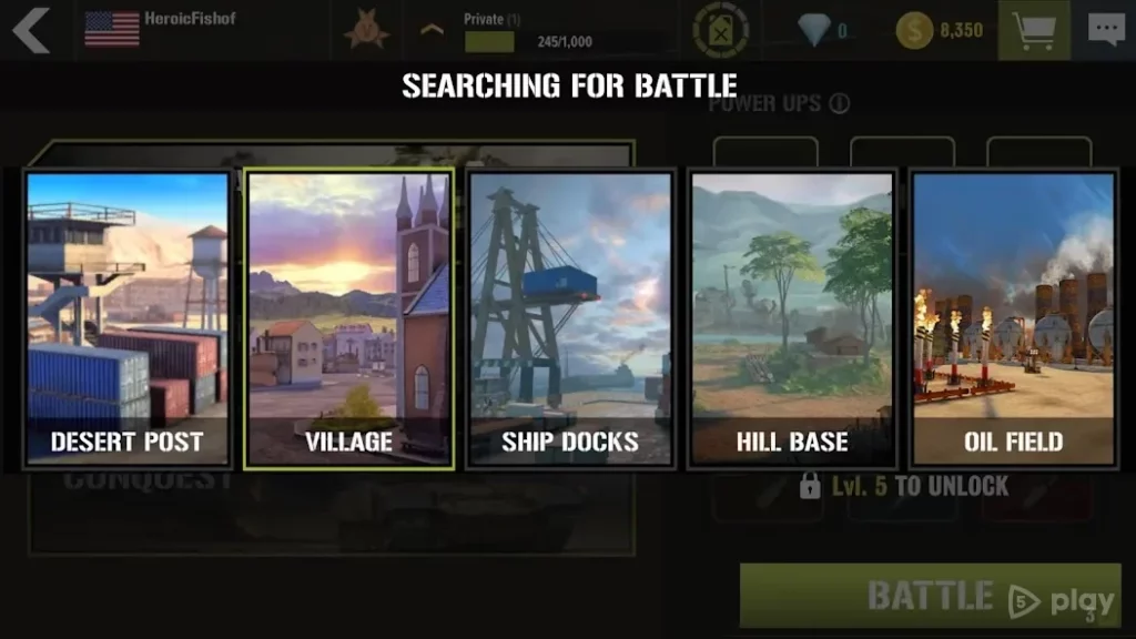 War Machines: Tank Army Game screenshot