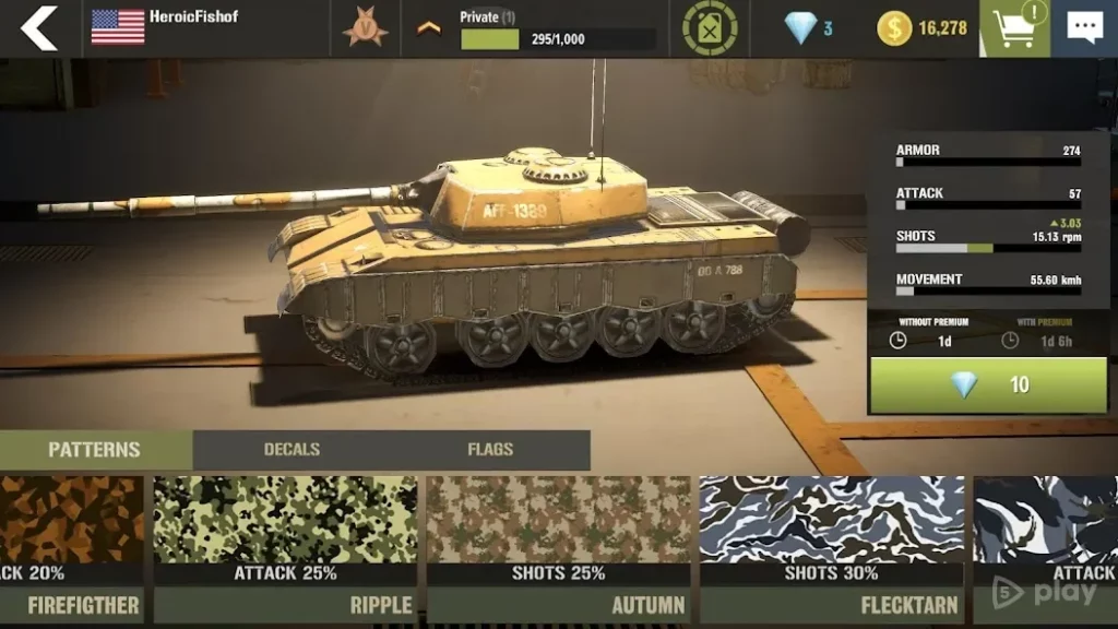 War Machines: Tank Army Game screenshot