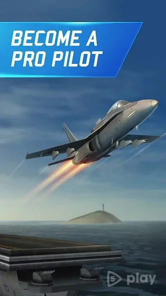 Бесплатный 3D-авиасимулятор: самолет изумительный screenshot