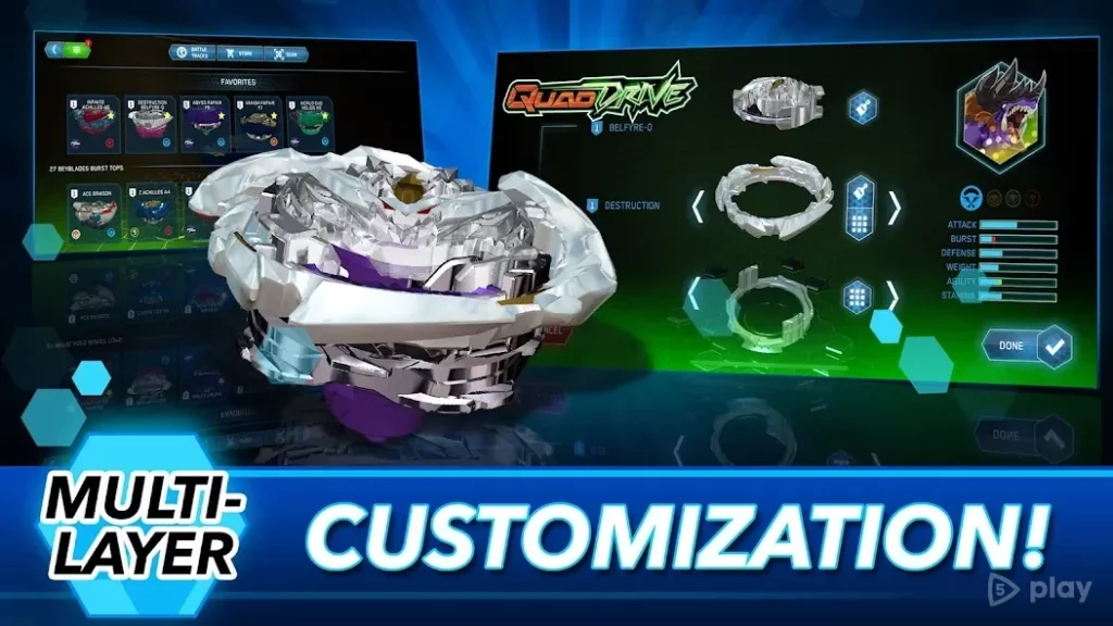Beyblade Burst app screenshot