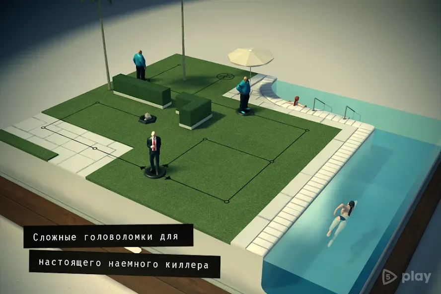 Hitman GO screenshot