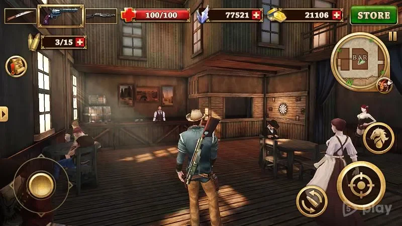 Огонь с Запада - West Gunfighter screenshot