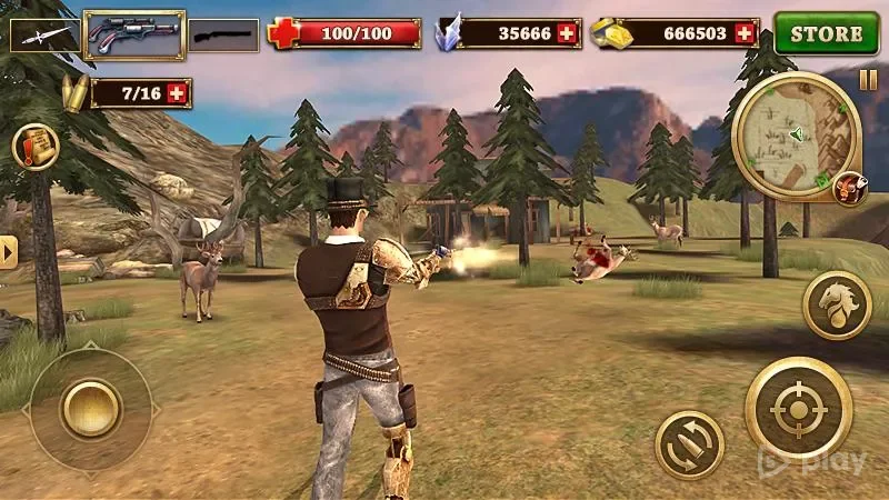 Огонь с Запада - West Gunfighter screenshot