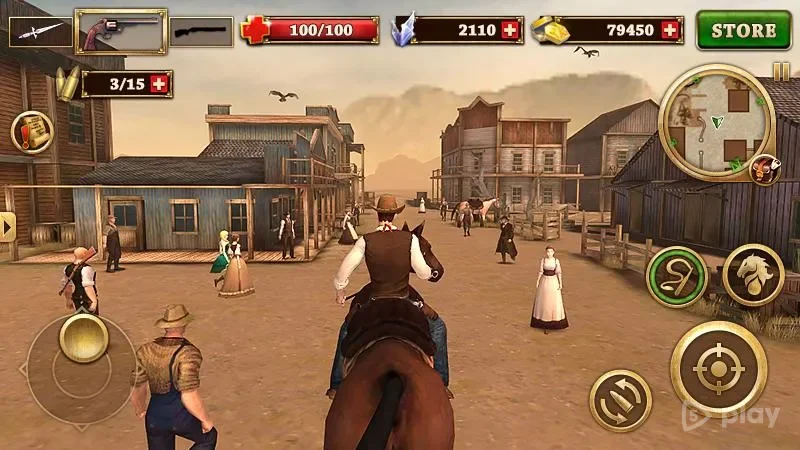 Огонь с Запада - West Gunfighter screenshot