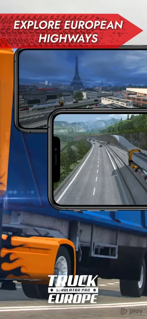 Truck Simulator PRO Europe screenshot