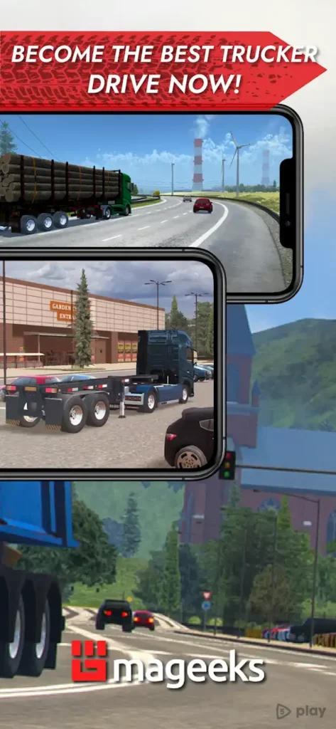 Truck Simulator PRO Europe screenshot