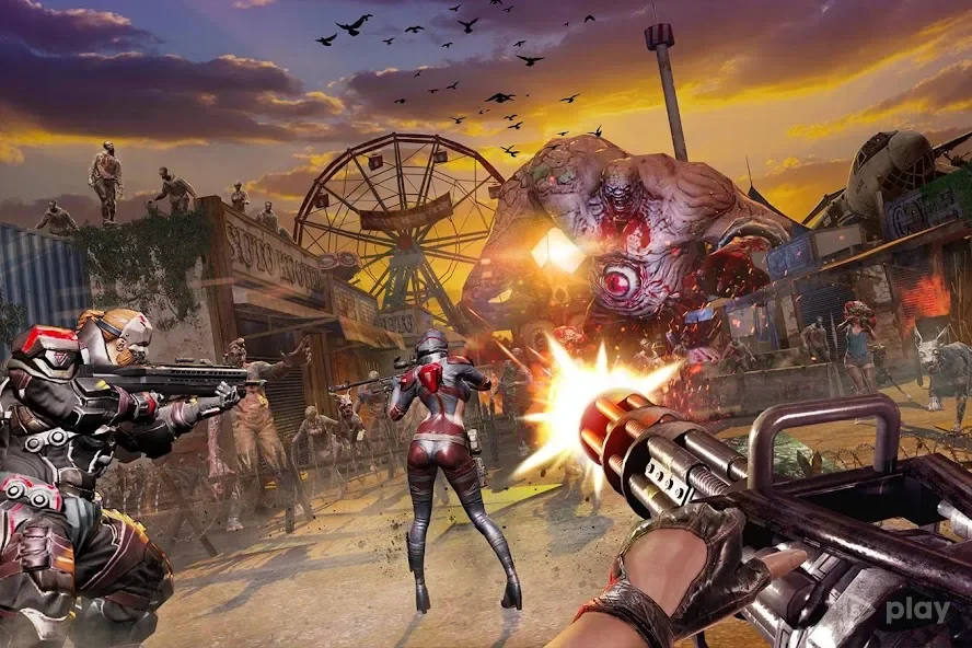 DEAD WARFARE: Игры про зомби screenshot