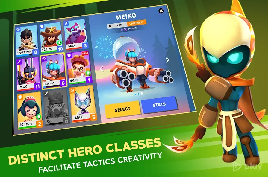 Heroes Strike Offline - MOBA & Battle Royale screenshot