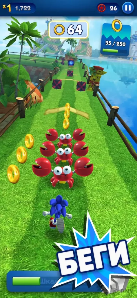 Sonic Dash screenshot