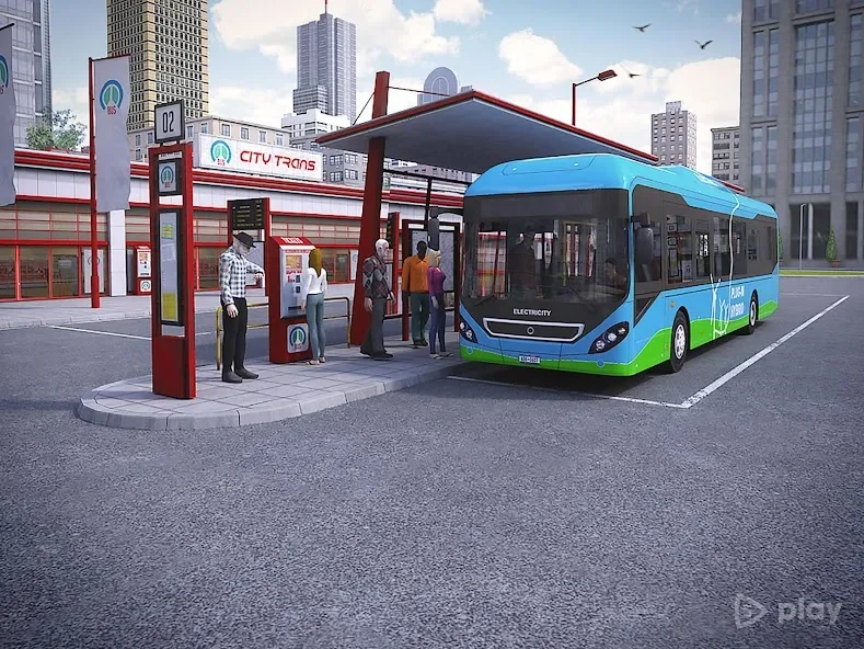 Bus Simulator PRO 2 screenshot
