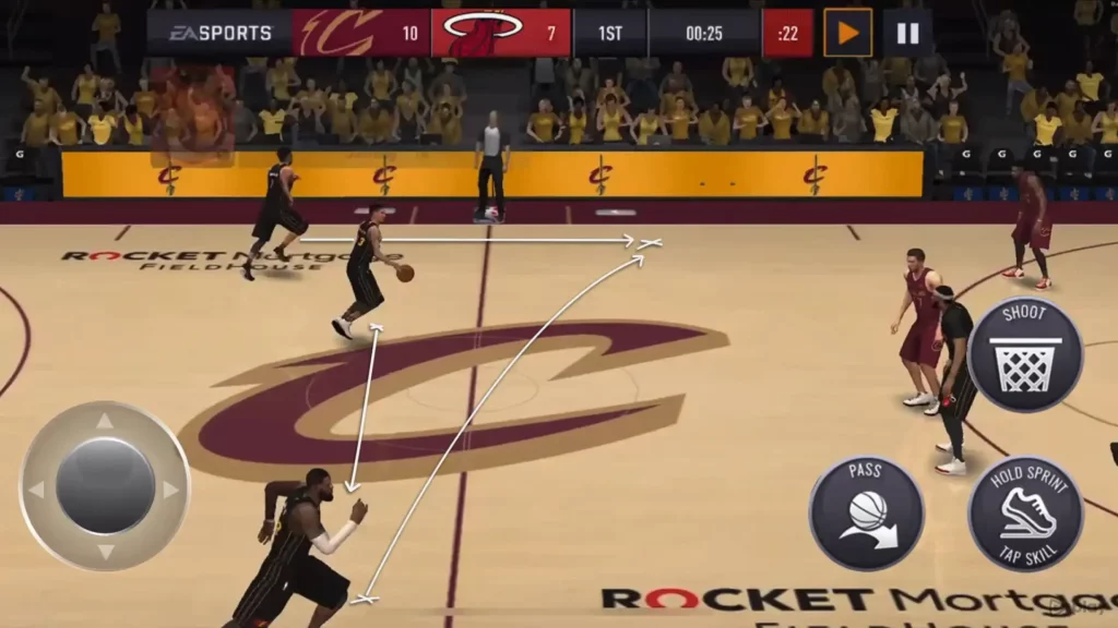 NBA LIVE Mobile Баскетбол screenshot