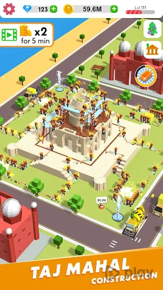 Idle Construction 3D screenshot