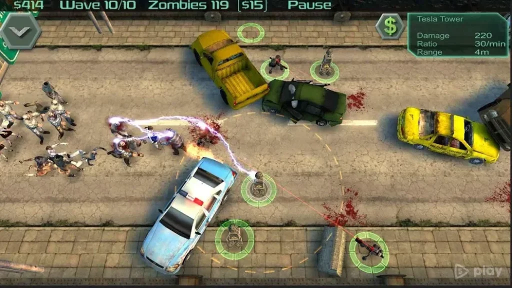 Zombie Defense screenshot