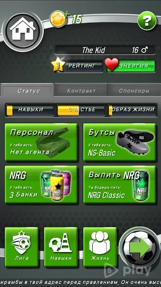 New Star Soccer screenshot