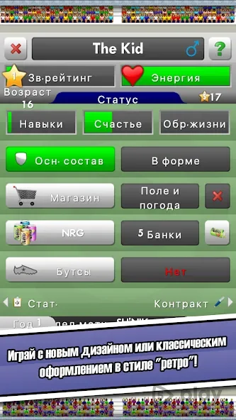 New Star Soccer screenshot