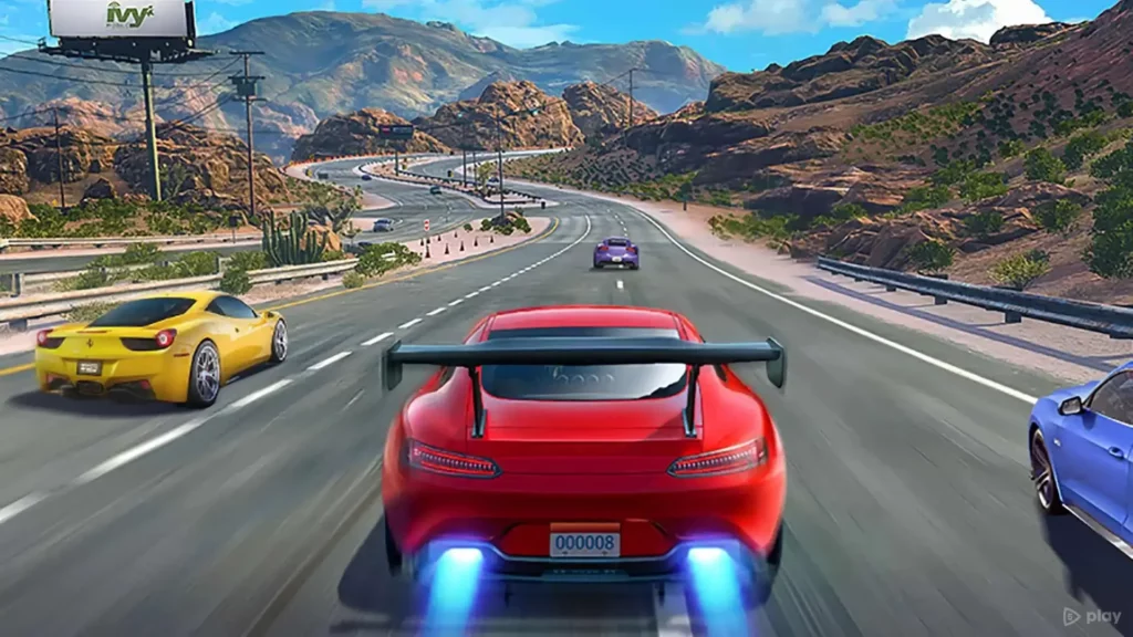 Уличные гонки 3D screenshot