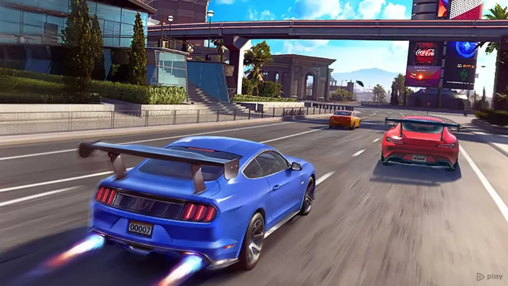 Уличные гонки 3D screenshot