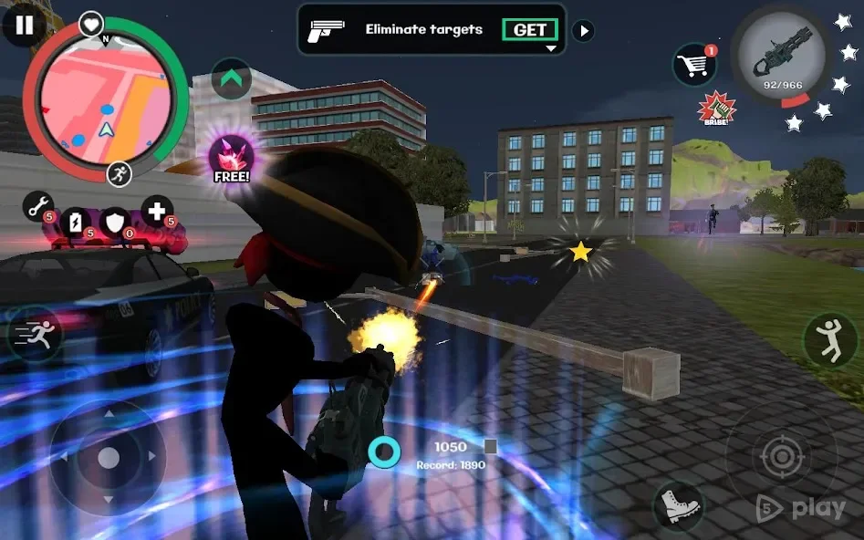 Stickman Rope Hero 2 screenshot