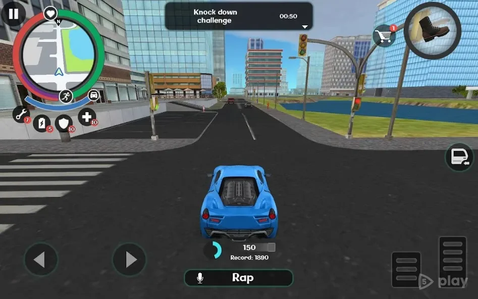 Stickman Rope Hero 2 screenshot