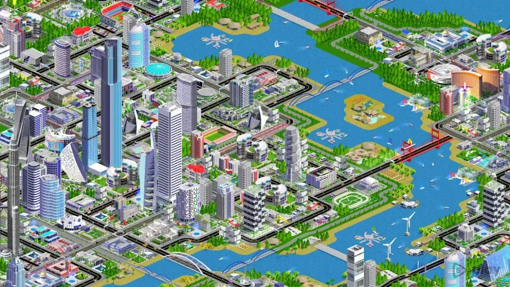 Designer City 2: игра, где нужно построить город screenshot